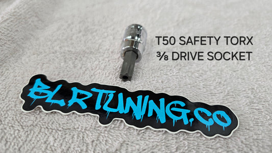 T50 SAFTEY TORX BIT 3/8 DRIVE SOCKET HEAVY DUTY T50S TR50 TT50 - Howling Moto