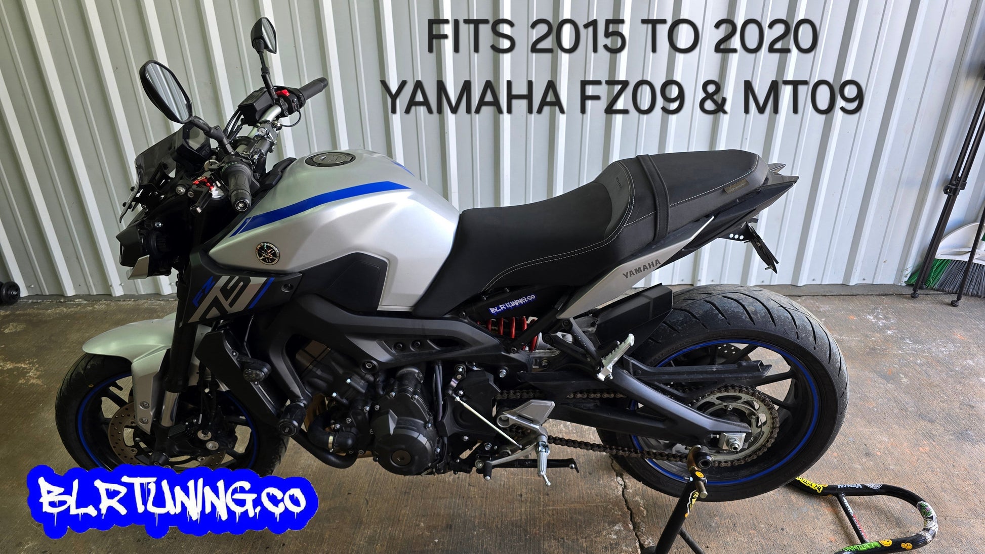 YAMAHA MT09 AND FZ09 STEERING STABILIZER DAMPER FITS 2015 TO 2020 MT09 MT-09 FZ09 FZ-09 - Howling Moto