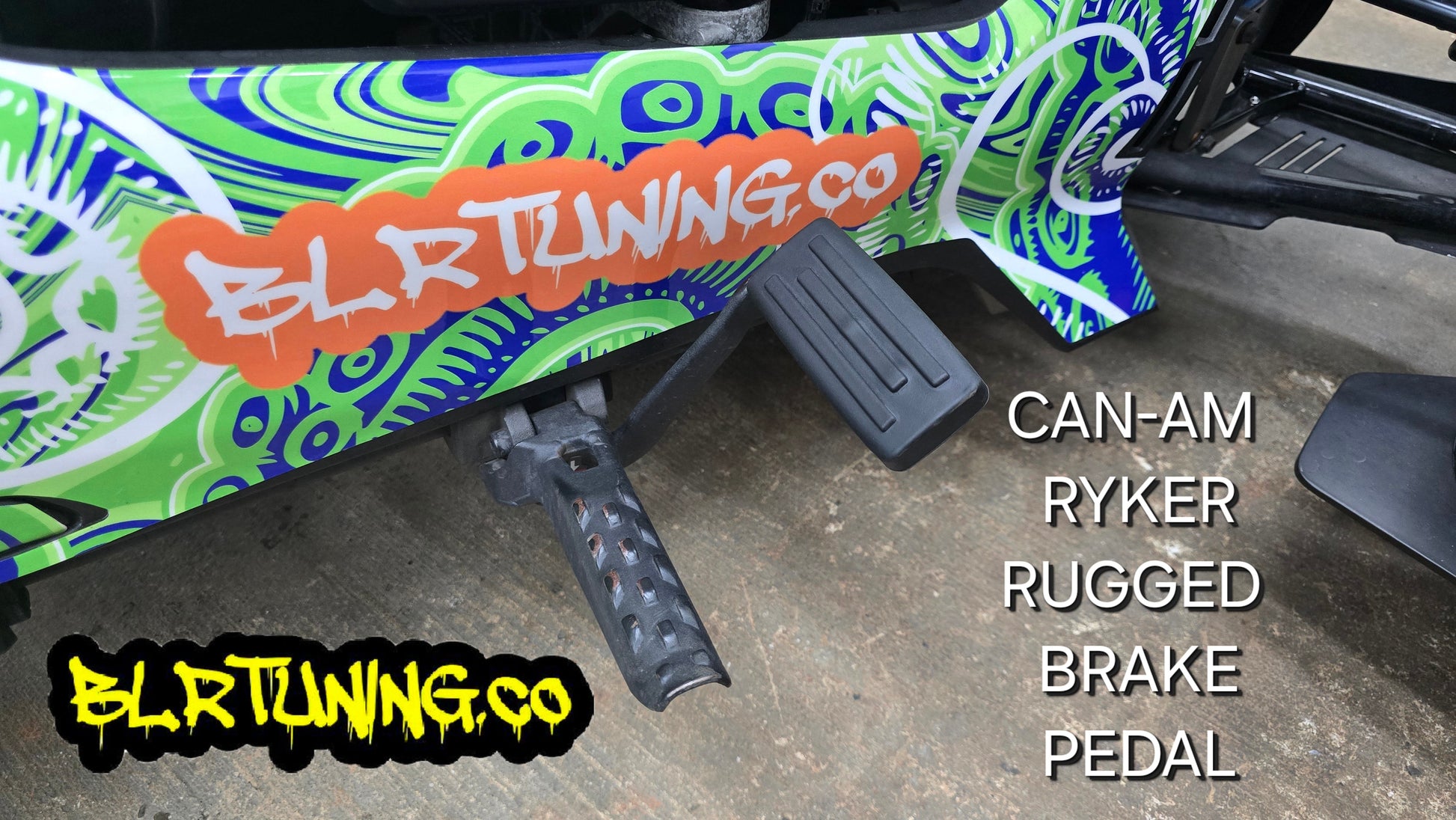 CAN-AM RYKER RUGGED BRAKE PEDAL - Howling Moto