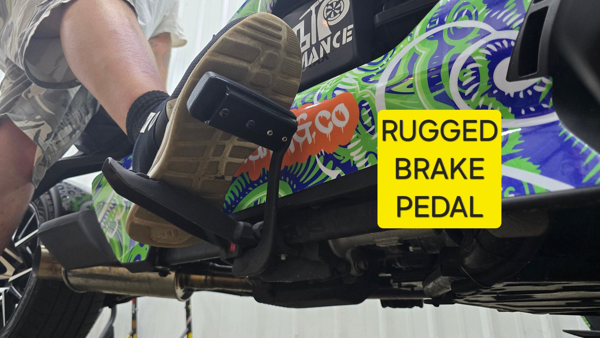 CAN-AM RYKER RUGGED BRAKE PEDAL - Howling Moto