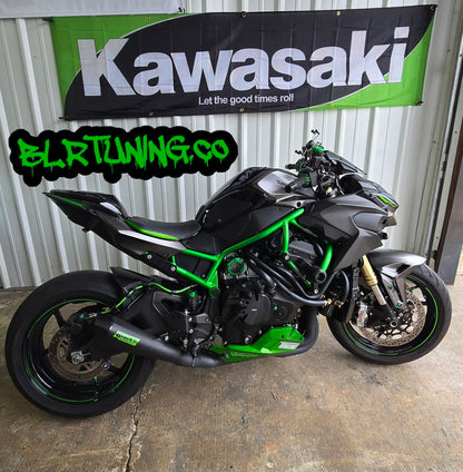 KAWASAKI ZH2 AIR OIL SEPARATOR 3 PORT CATCH CAN - Howling Moto
