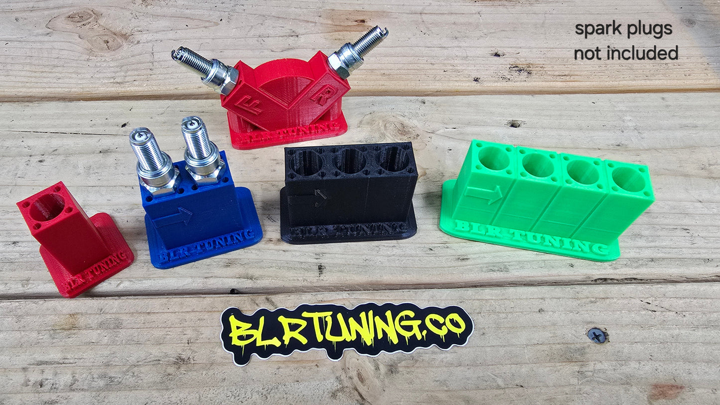 SPARK PLUG HOLDERS BY BLR TUNING - Howling Moto