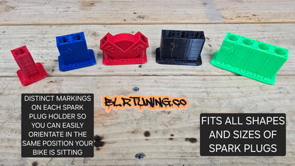 SPARK PLUG HOLDERS BY BLR TUNING - Howling Moto