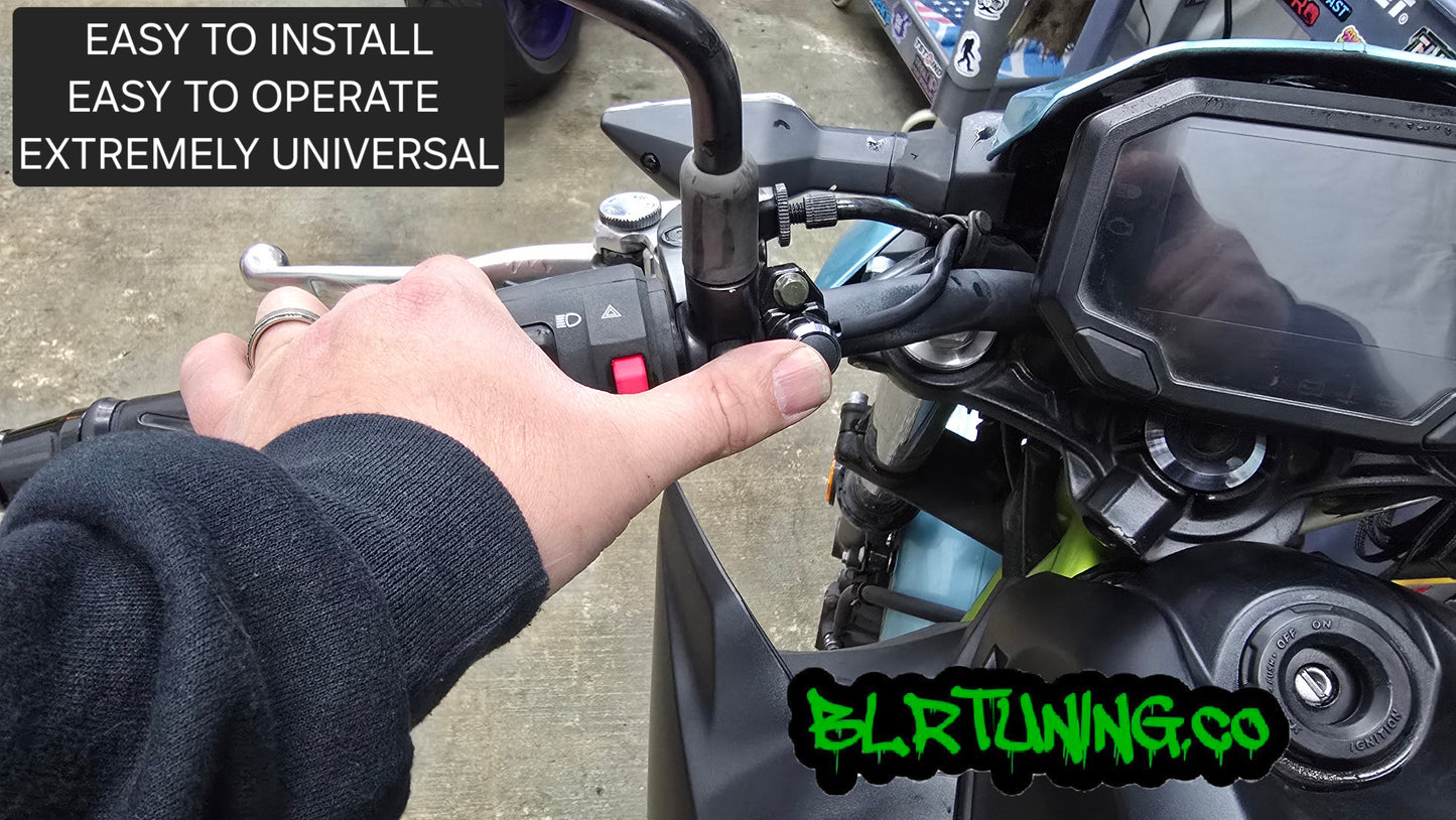 PUSH BUTTON 2-STEP LAUNCH CONTROL FOR PCV OR PC6 FITS 7/8 HANDLEBARS - WORKS ON STREET BIKE - SPORT BIKE - NAKED BIKE - ATV - DIRT BIKE - SXS - BAGGER - Howling Moto