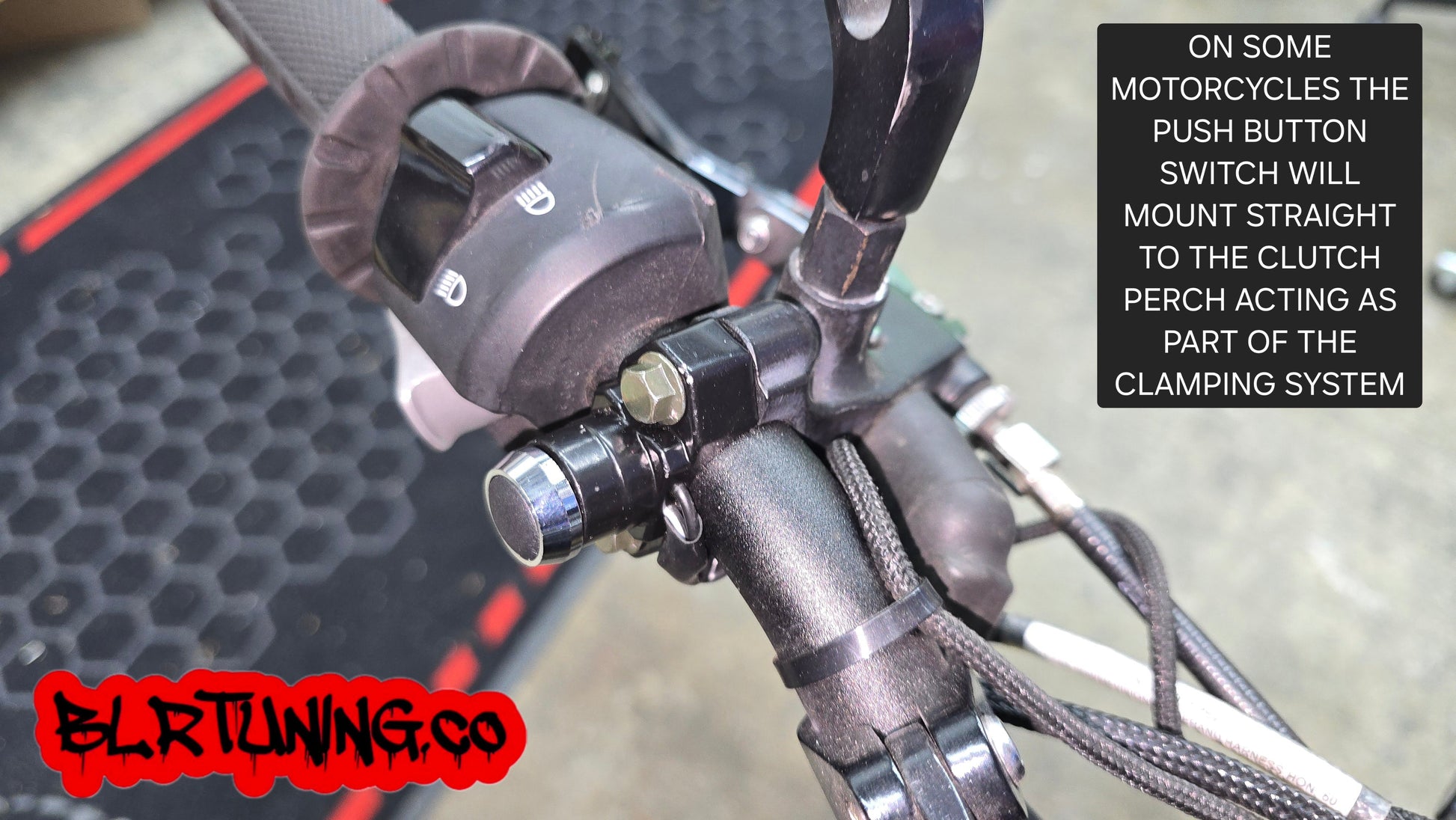 PUSH BUTTON 2-STEP LAUNCH CONTROL FOR PCV OR PC6 FITS 7/8 HANDLEBARS - WORKS ON STREET BIKE - SPORT BIKE - NAKED BIKE - ATV - DIRT BIKE - SXS - BAGGER - Howling Moto