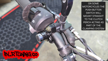 PUSH BUTTON 2-STEP LAUNCH CONTROL FOR PCV OR PC6 FITS 7/8 HANDLEBARS - WORKS ON STREET BIKE - SPORT BIKE - NAKED BIKE - ATV - DIRT BIKE - SXS - BAGGER - Howling Moto