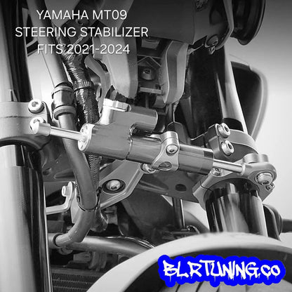 YAMAHA MT09 STEERING STABILIZER DAMPER FITS 2021 TO 2024 MT09 MT-09 XSR900 - WILL NOT FIT OLDER MODELS - Howling Moto