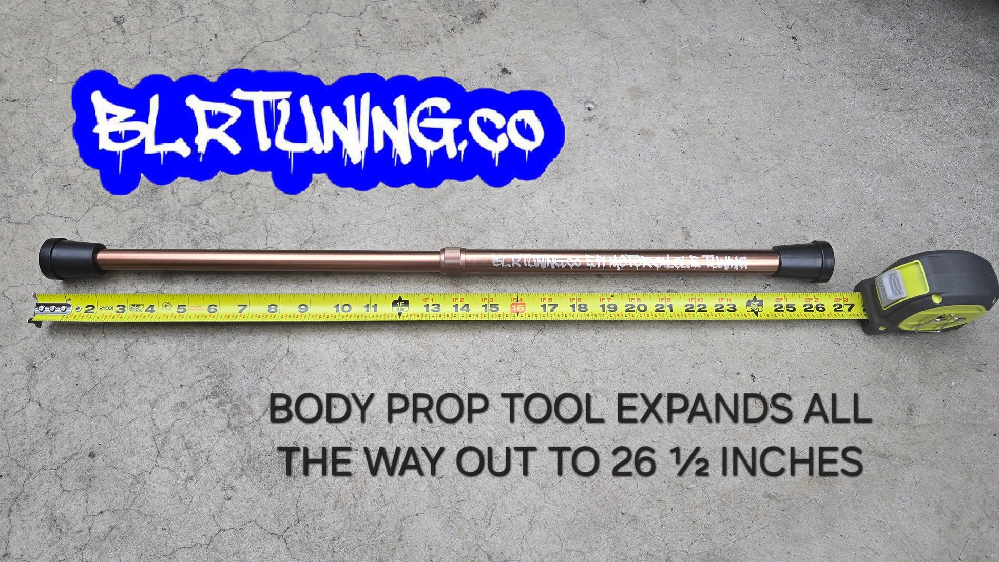 BLR TUNING BODY PROP TOOL FOR CAN-AM RYKER SPYDER OR ANY MOTORCYCLE - Howling Moto