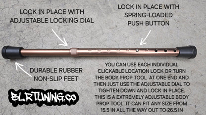 BLR TUNING BODY PROP TOOL FOR CAN-AM RYKER SPYDER OR ANY MOTORCYCLE - Howling Moto