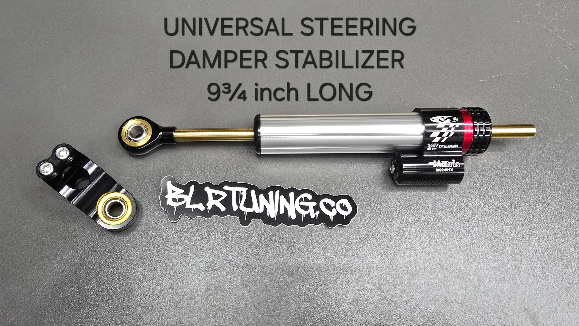 STEERING DAMPER STABILIZER UNIVERSAL 9 INCH FOR DIY PROJECTS WILL WORK FOR MOST MOTORCYCLES READ PRODUCT DESCRIPTION - Howling Moto