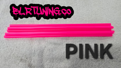 SPOKE COVERS PVC 9-IN UNIVERSAL COLORED FITS SPOKE WHEELS - Howling Moto