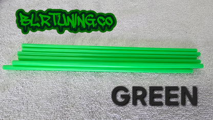 SPOKE COVERS PVC 9-IN UNIVERSAL COLORED FITS SPOKE WHEELS - Howling Moto