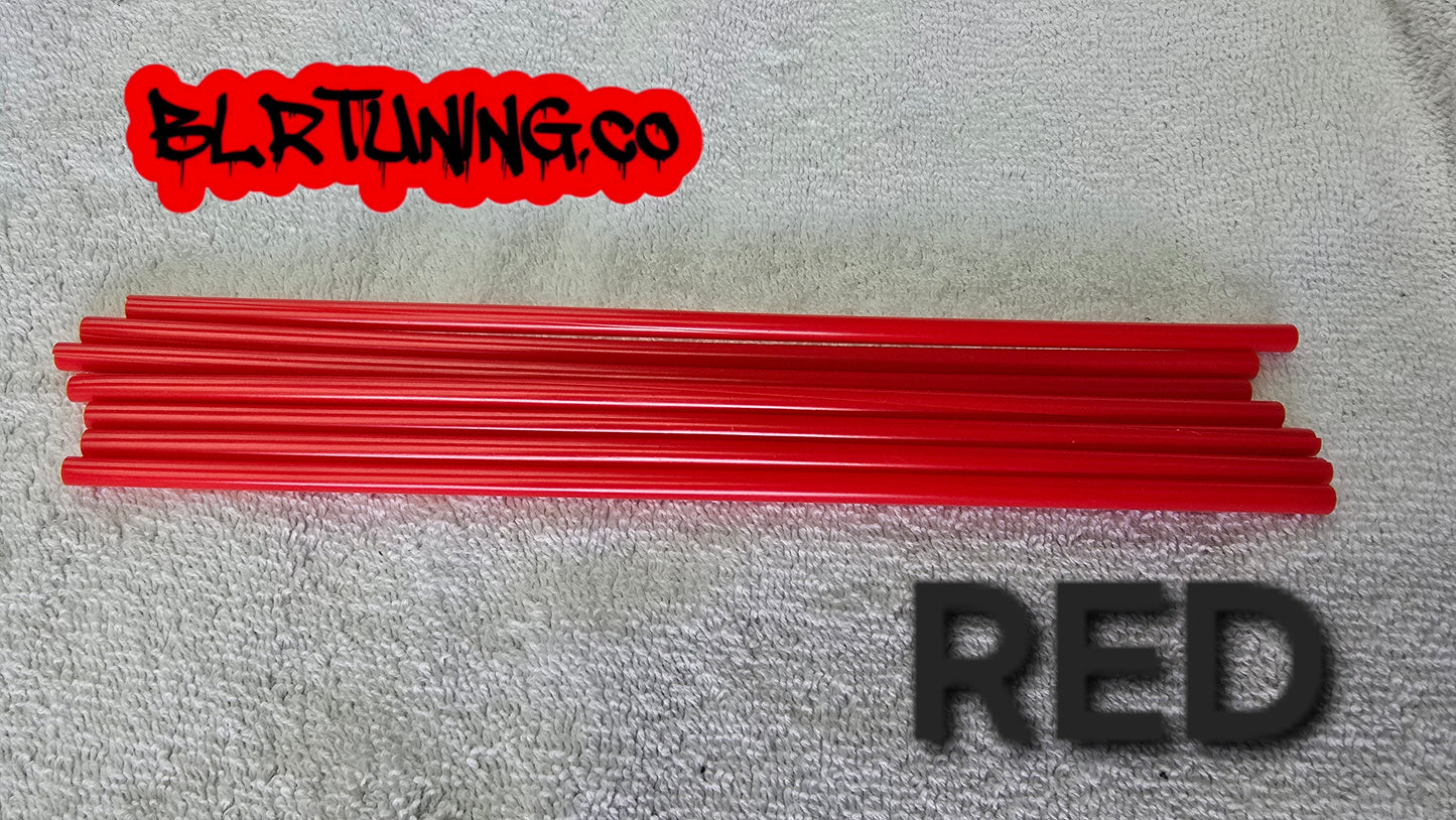 SPOKE COVERS PVC 9-IN UNIVERSAL COLORED FITS SPOKE WHEELS - Howling Moto