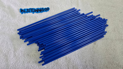 SPOKE COVERS PVC 9-IN UNIVERSAL COLORED FITS SPOKE WHEELS - Howling Moto