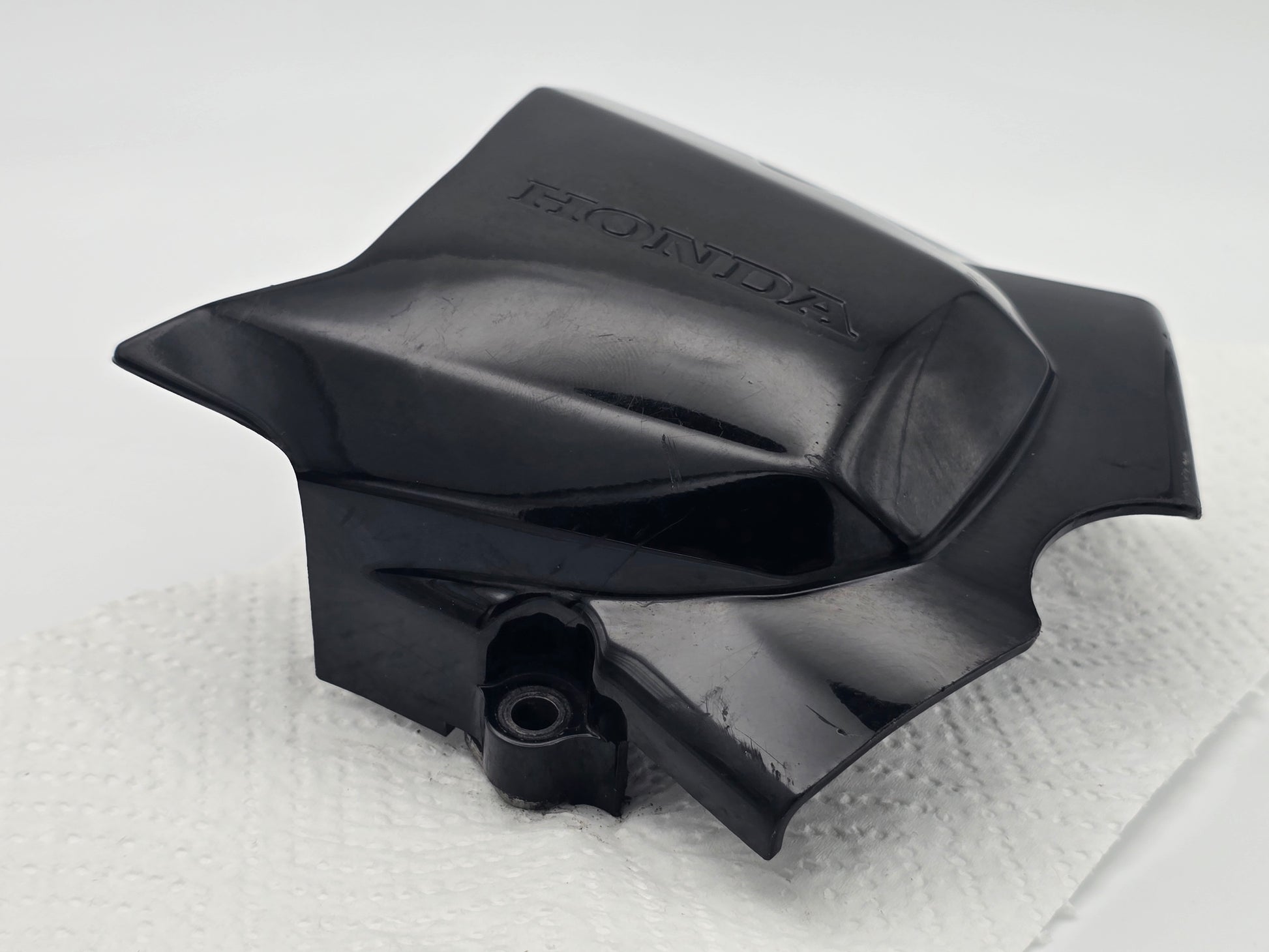 HONDA GROM 125 ENGINE SPROCKET COVER OEM 11360-K26-B00 (Used) - Howling Moto