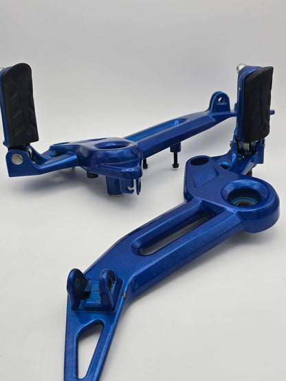Honda Grom Rearset Pair L&R 2022+ Custom Powedercoat (Used) - Howling Moto