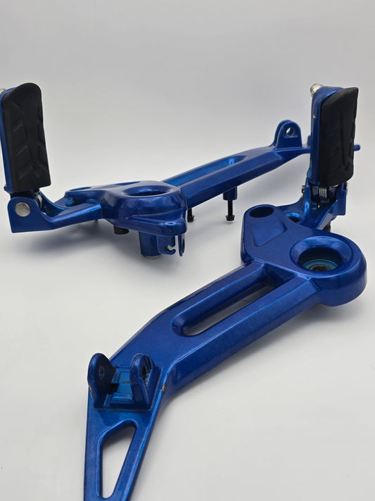 Honda Grom Rearset Pair L&R 2022+ Custom Powedercoat (Used) - Howling Moto