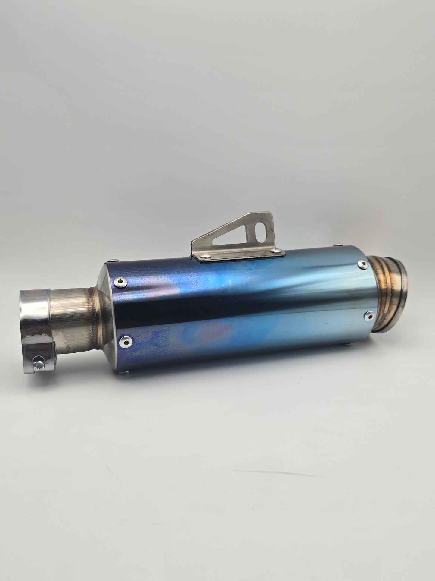 Zoom Loop Full Exhaust System Honda Grom 2014-2020 Titanium Blue (Used)