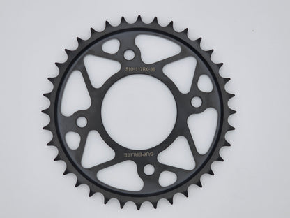 (Used) 36T Superlite 428 Conversion RS7 Series Black Steel Rear Sprocket Honda Cub 125 / Grom 125 / Monkey 125 (2014-2021)