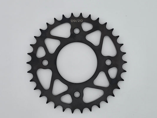 (Used) 34T Superlite 428 Conversion RS7 Series Black Steel Rear Sprocket Honda Cub 125 / Grom 125 / Monkey 125 (2014-2021) - Howling Moto