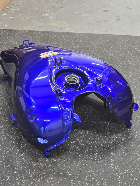 Honda Valkyrie Fuel Tank GL1800C Fuel Tank w/ Damage 17500-MJR-670ZB (Used)