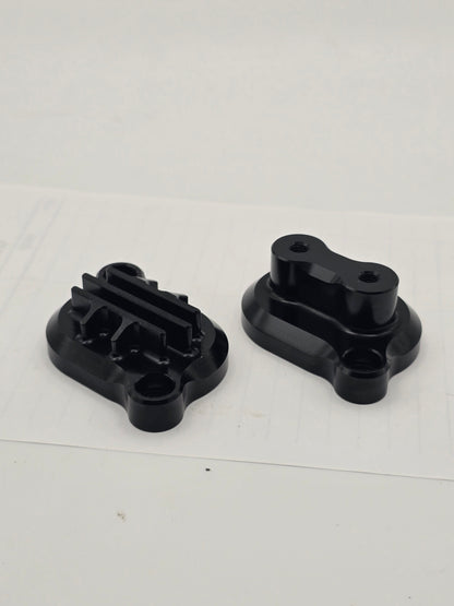 Kitaco Grom 3 Row Cooler Tappet Mount Caps (Pair) (Open-Box) - Howling Moto