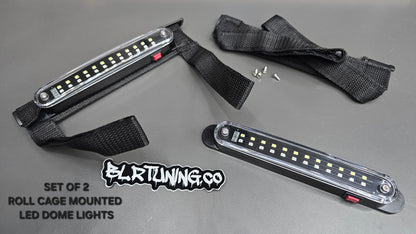 UTV ROLL CAGE MOUNTED LED DOME LIGHTS - BATTERY OPERATED - SUPER BRIGHT - Howling Moto