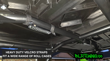 UTV ROLL CAGE MOUNTED LED DOME LIGHTS - BATTERY OPERATED - SUPER BRIGHT - Howling Moto