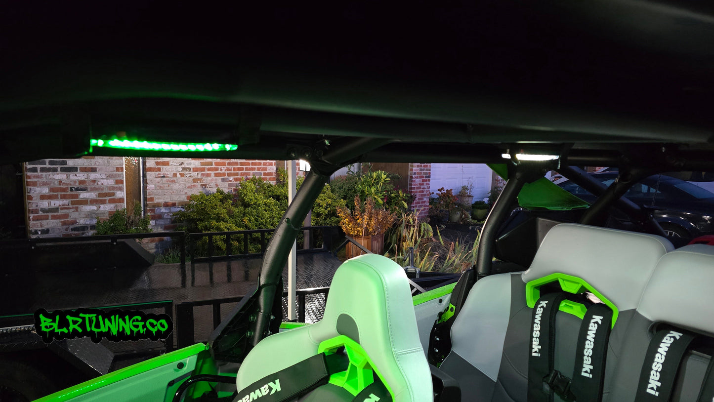 UTV ROLL CAGE MOUNTED LED DOME LIGHTS - BATTERY OPERATED - SUPER BRIGHT - Howling Moto