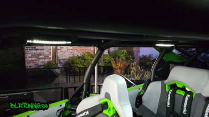 UTV ROLL CAGE MOUNTED LED DOME LIGHTS - BATTERY OPERATED - SUPER BRIGHT - Howling Moto