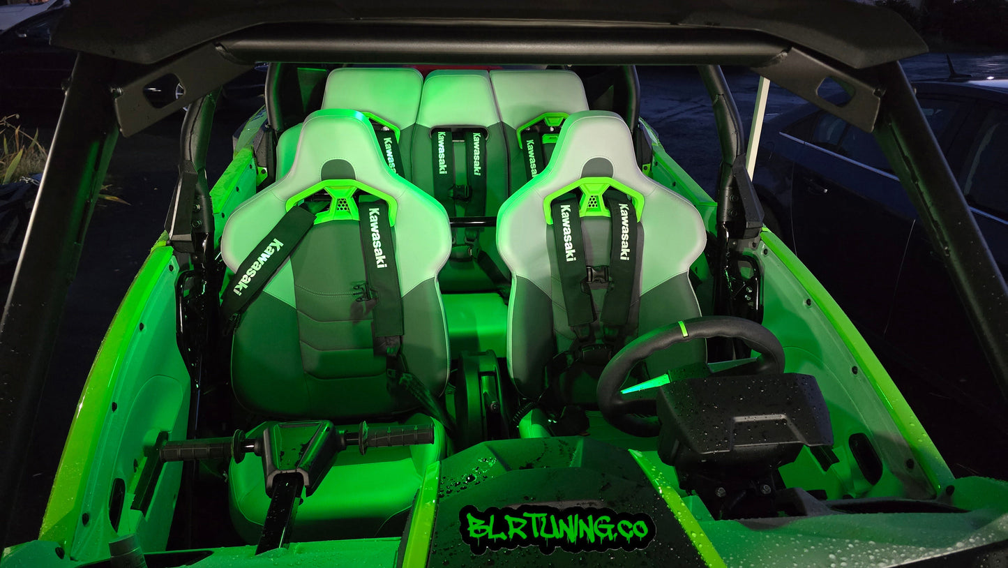 UTV ROLL CAGE MOUNTED LED DOME LIGHTS - BATTERY OPERATED - SUPER BRIGHT - Howling Moto