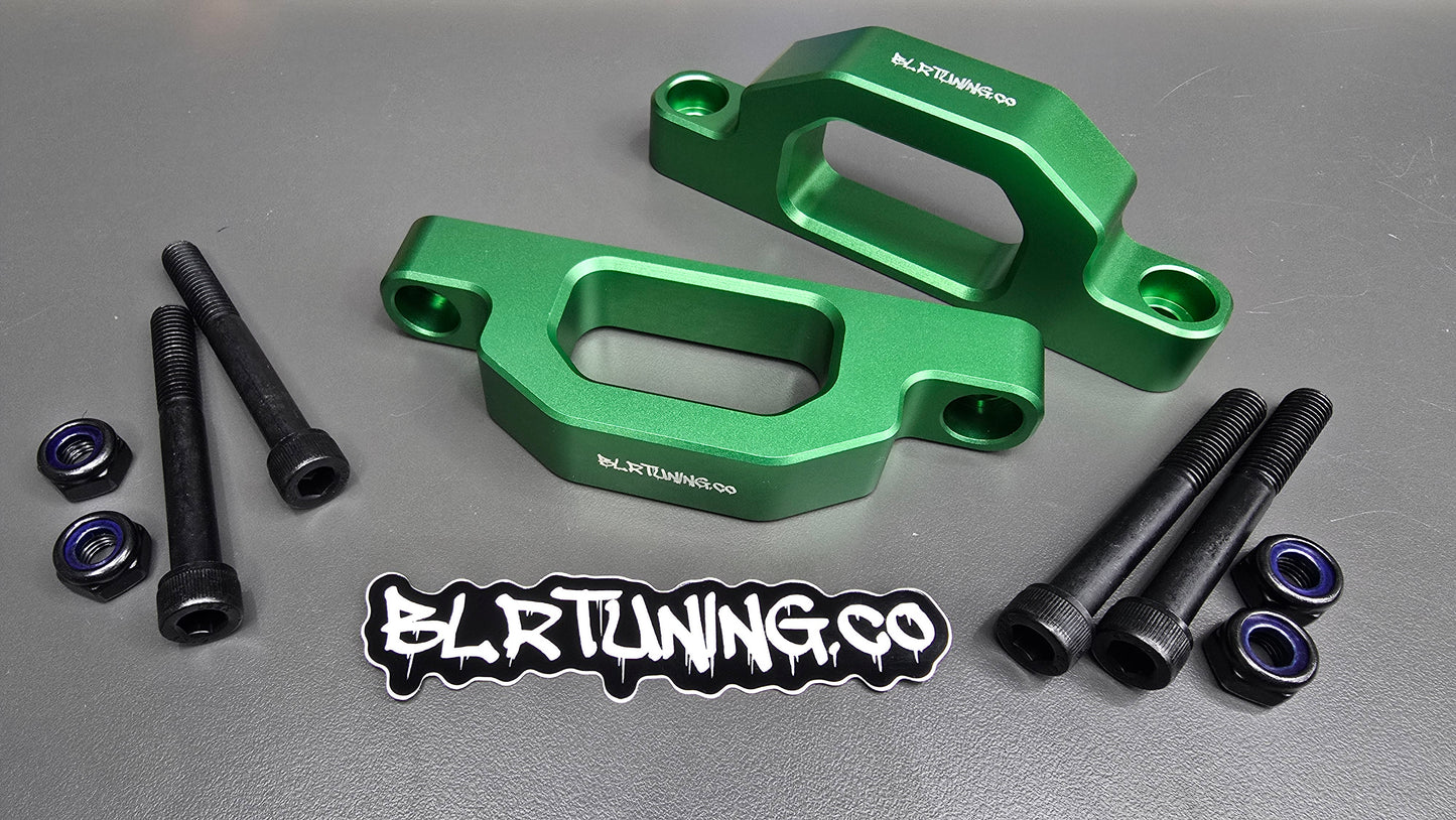 KAWASAKI TERYX H2 Billet Aluminum Tow Hooks - FITS FRONT AND REAR 2026 TERYX4 H2 AND TERYX5 H2 MODELS - Howling Moto