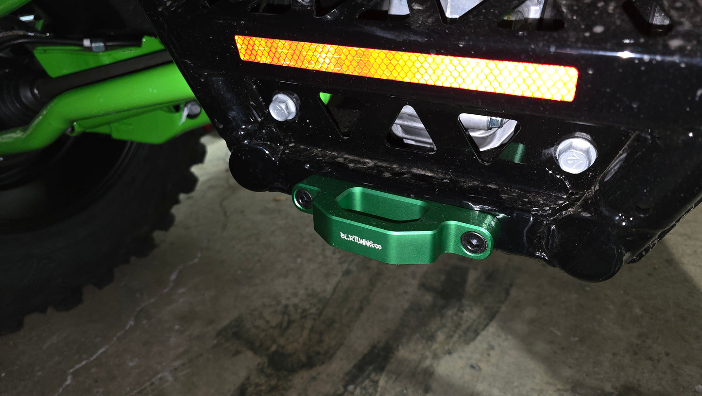KAWASAKI TERYX H2 Billet Aluminum Tow Hooks - FITS FRONT AND REAR 2026 TERYX4 H2 AND TERYX5 H2 MODELS - Howling Moto