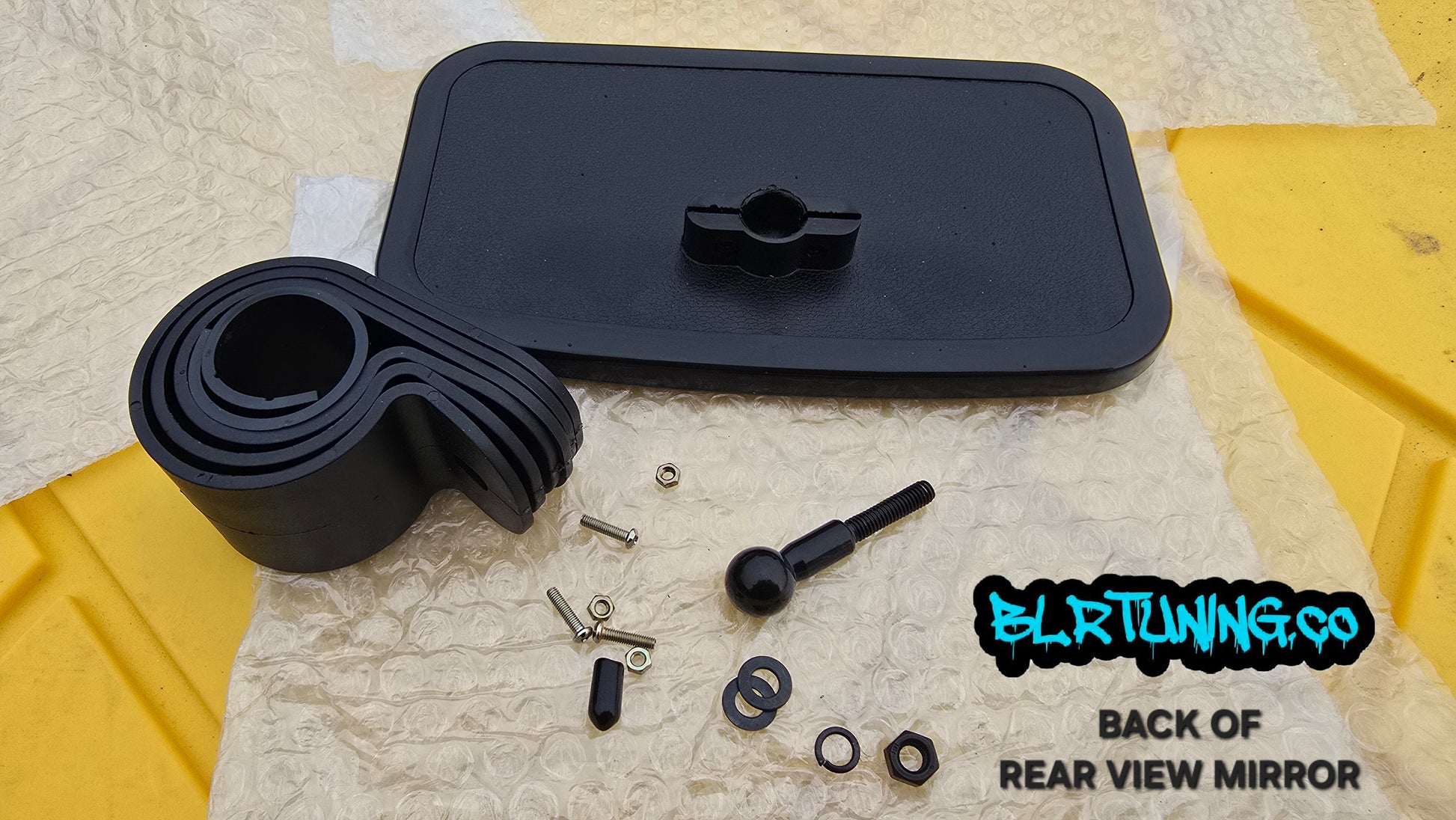 UTV MIRRORS - REAR VIEW MIRROR AND SIDE MIRRORS - LIGHTWEIGHT - WIDE FIELD OF VIEW - UNIVERSAL FITMENT - 1.6 in to 2 in ROLL CAGE MOUNTED - Howling Moto