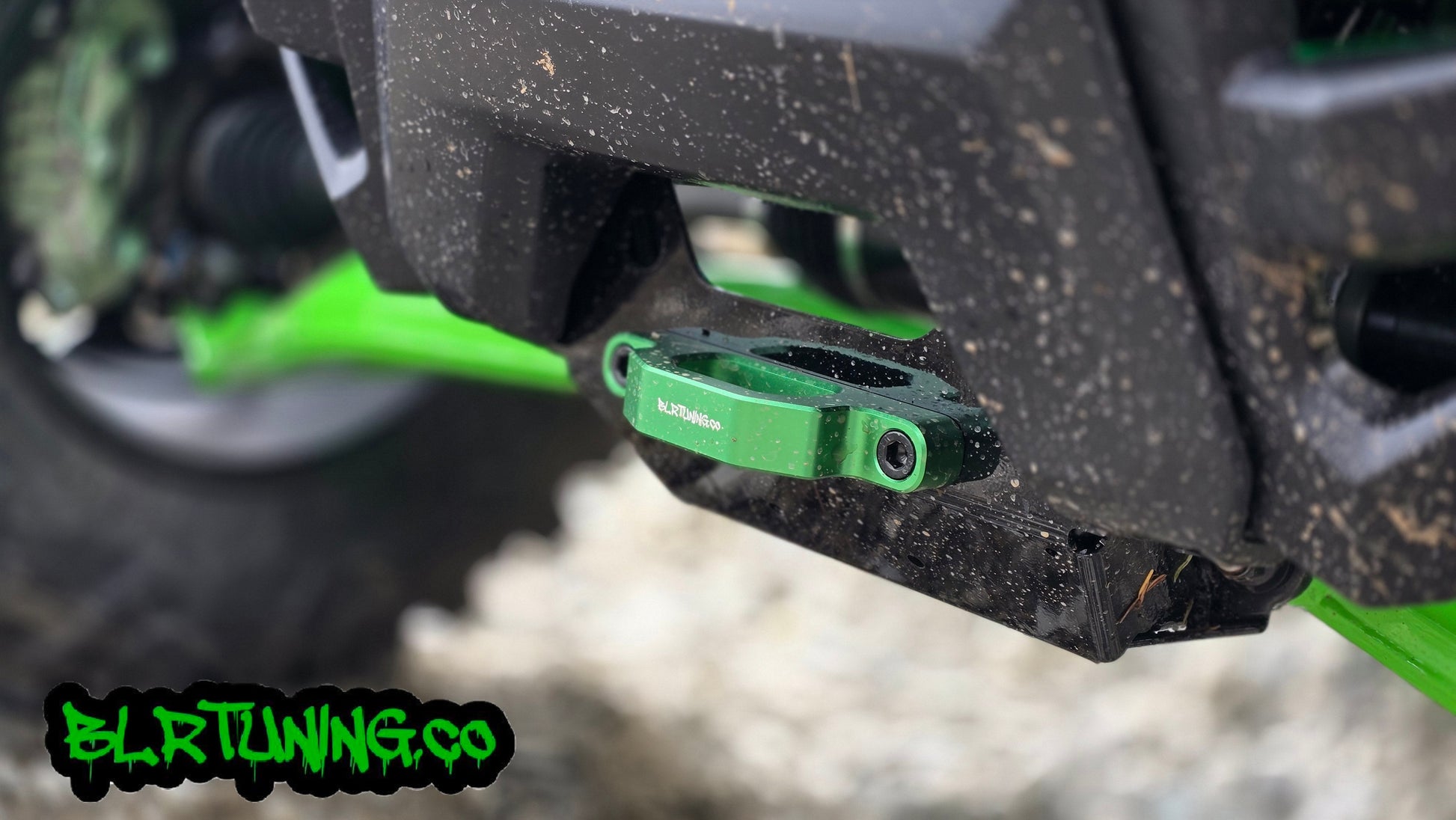 KAWASAKI TERYX H2 Billet Aluminum Tow Hooks - FITS FRONT AND REAR 2026 TERYX4 H2 AND TERYX5 H2 MODELS - Howling Moto
