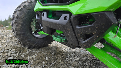 KAWASAKI TERYX H2 Billet Aluminum Tow Hooks - FITS FRONT AND REAR 2026 TERYX4 H2 AND TERYX5 H2 MODELS - Howling Moto