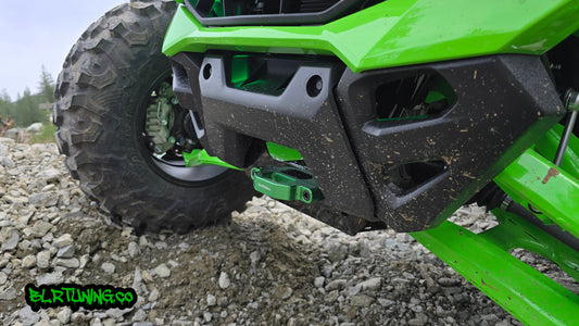 KAWASAKI TERYX H2 Billet Aluminum Tow Hooks - FITS FRONT AND REAR 2026 TERYX4 H2 AND TERYX5 H2 MODELS - Howling Moto