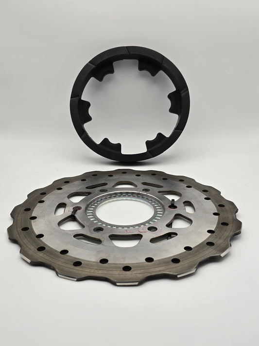 Kawasaki KLX230 Front Brake Rotor/Damper/Sensor 20-23 OEM (Used) - Howling Moto