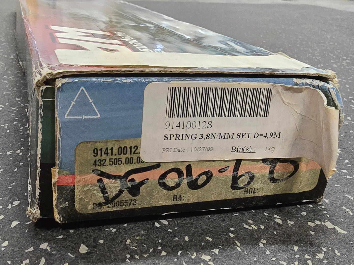 WP Suspension KTM Pro Line Fork Springs 3.8N/MM (Open Box)