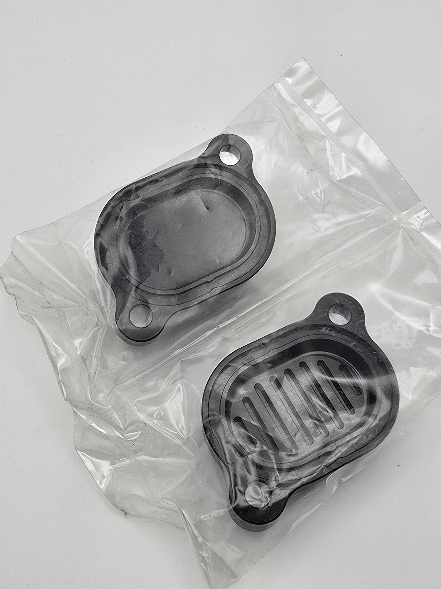 Kitaco Grom 3/5 Row Cooler Tappet Mount Caps (Pair) (Open-Box)