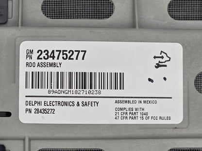 2015-21 Chevrolet Express GMC Savana Radio AM FM w Bluetooth 23475277 (Used)