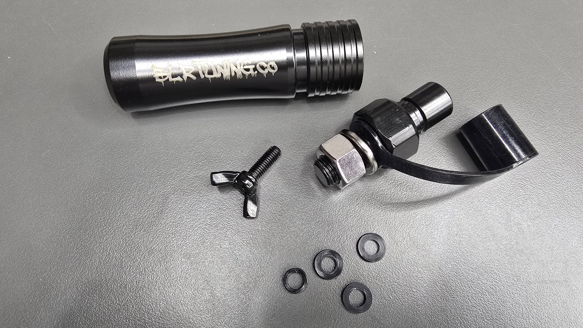 UTV AND ATV FLAGPOLE QUICK RELEASE BILLET ALUMINUM 1/4 OR 5/16 FLAGPOLE HOLDER - Howling Moto