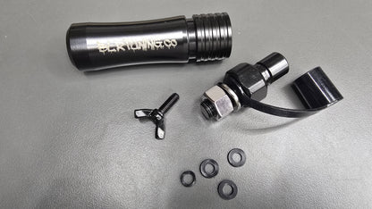 UTV AND ATV FLAGPOLE QUICK RELEASE BILLET ALUMINUM 1/4 OR 5/16 FLAGPOLE HOLDER - Howling Moto