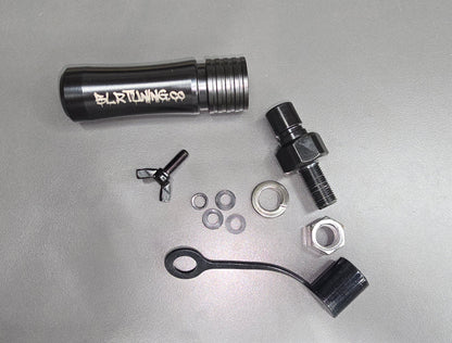 UTV AND ATV FLAGPOLE QUICK RELEASE BILLET ALUMINUM 1/4 OR 5/16 FLAGPOLE HOLDER - Howling Moto
