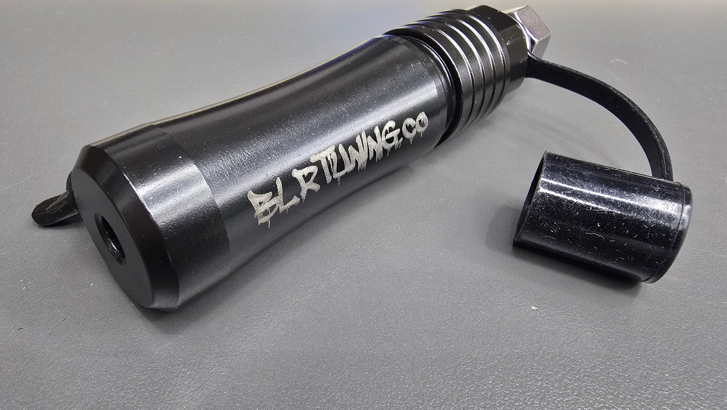 UTV AND ATV FLAGPOLE QUICK RELEASE BILLET ALUMINUM 1/4 OR 5/16 FLAGPOLE HOLDER - Howling Moto