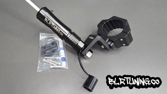 FLAGPOLE QUICK RELEASE AND ROLL CAGE MOUNTING BRACKET FITS 1/4 OR 5/16 FLAGPOLE AND FITS 1.6 TO 2 inch ROLL CAGE - Howling Moto