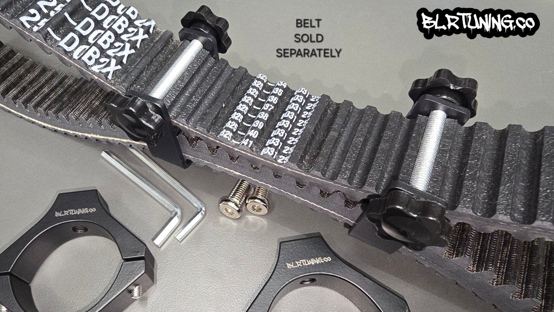 CVT Belt Holder – Roll Cage Mounted - fits 1.5 in - 2 in Roll Cage FOR UTV AND ATV - Howling Moto