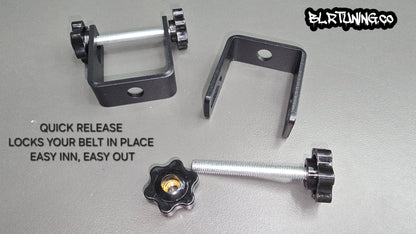 CVT Belt Holder – Roll Cage Mounted - fits 1.5 in - 2 in Roll Cage FOR UTV AND ATV - Howling Moto