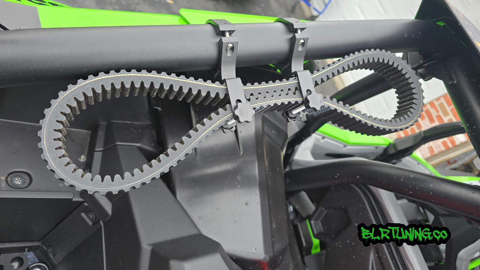 CVT Belt Holder – Roll Cage Mounted - fits 1.5 in - 2 in Roll Cage FOR UTV AND ATV - Howling Moto