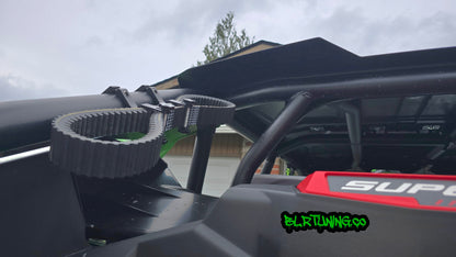 CVT Belt Holder – Roll Cage Mounted - fits 1.5 in - 2 in Roll Cage FOR UTV AND ATV - Howling Moto